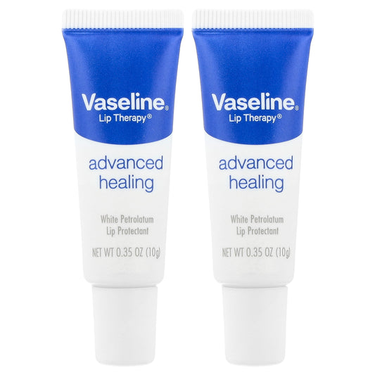 Vaseline, Lip Therapy®, Advanced Healing, 2 Tubes, 0.35 oz (10 g) Each