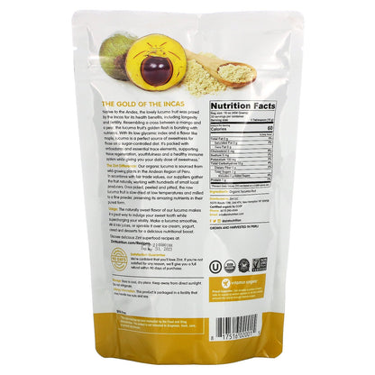 Zint, Lucuma, Raw Organic Powder, 16 oz (454 g)