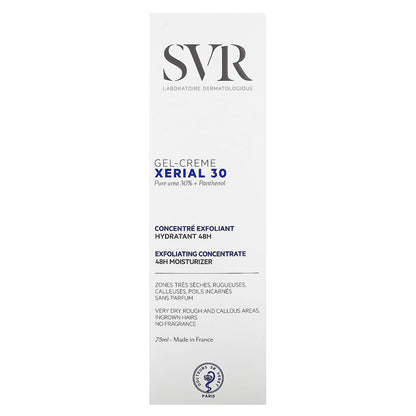SVR, Xerial 30, Gel-Creme , Fragrance Free, 2.5 fl oz (75 ml)