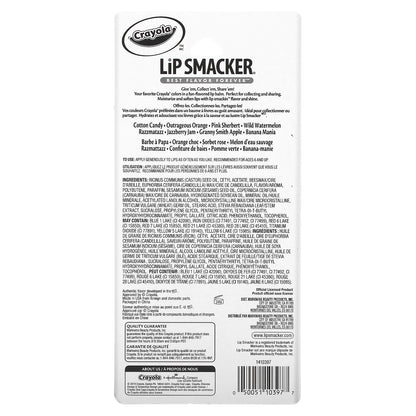 Lip Smacker, Crayola, Lip Balm, Party Pack, 8 Pack, 0.14 oz (4 g) Each