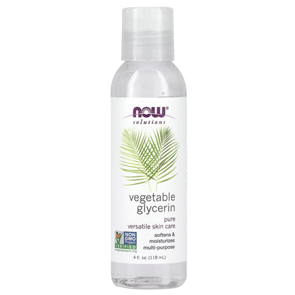 NOW Foods, Vegetable Glycerin, 4 fl oz (118 ml)
