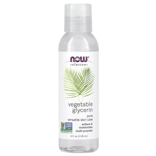 NOW Foods, Vegetable Glycerin, 4 fl oz (118 ml)