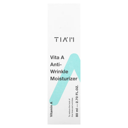 Tiam, Vita A Anti-Wrinkle Moisturizer, 2.7 fl oz (80 ml)