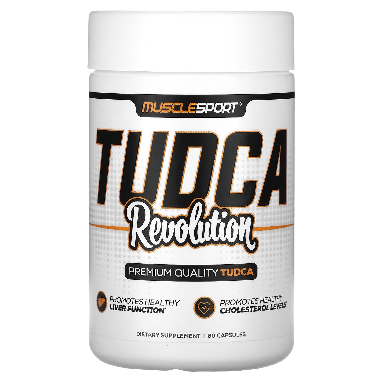 MuscleSport, TUDCA, Revolution, 250 mg, 60 Capsules