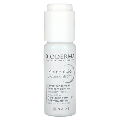 Bioderma, Pigmentbio C-Concentrate, Complexion Corrector, 0.5 fl oz (15 ml)