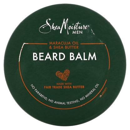 SheaMoisture, Men, Beard Balm, Maracuja Oil & Shea Butter, 4 oz (113 g)