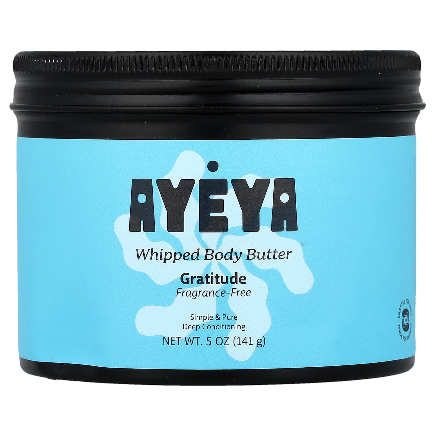Ayeya, Whipped Body Butter, Fragrance-Free, 5 oz (141 g)
