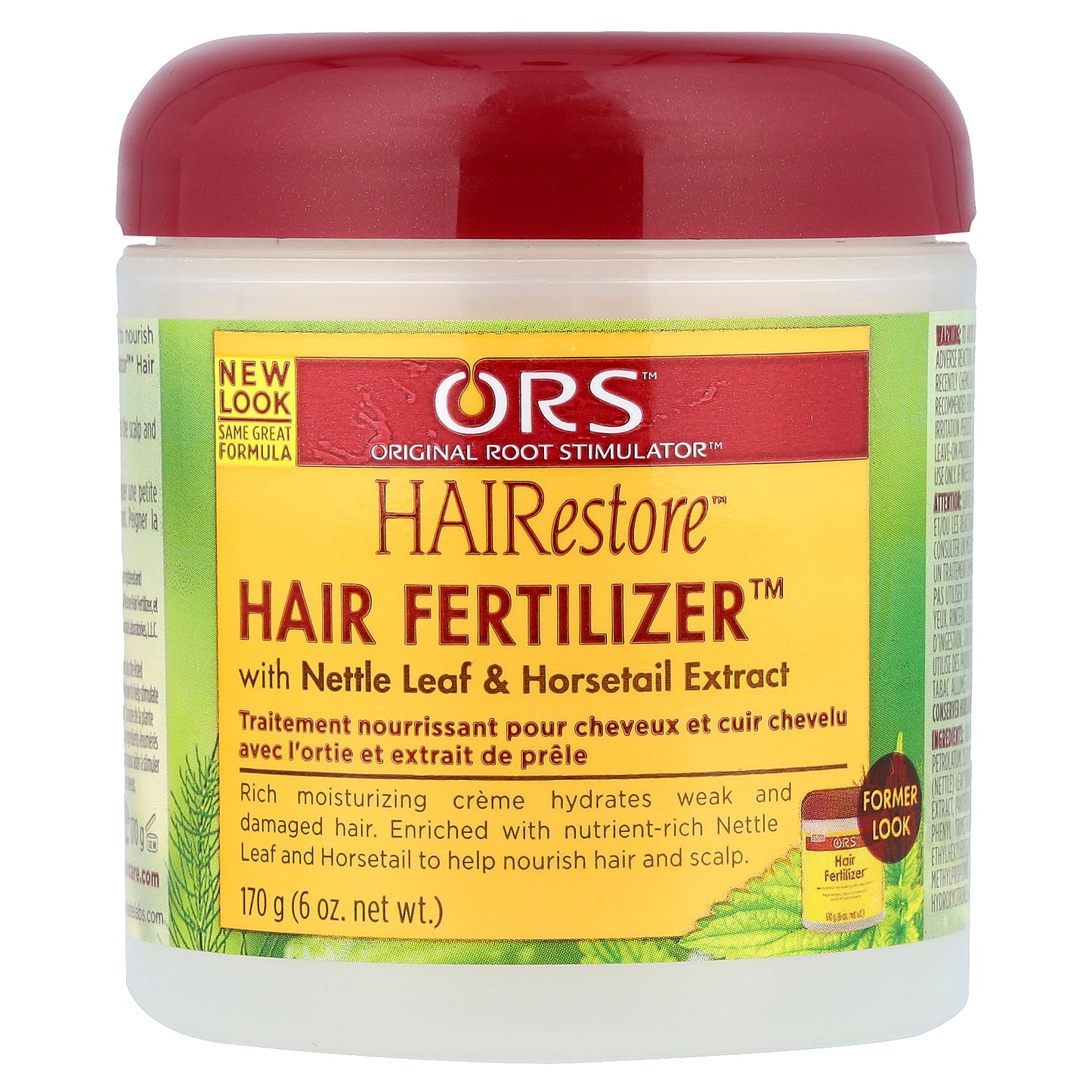 ORS, HAIRestore™, Hair Fertilizer™ with Nettle Leaf & Horsetail Extract, 6 oz (170 g)