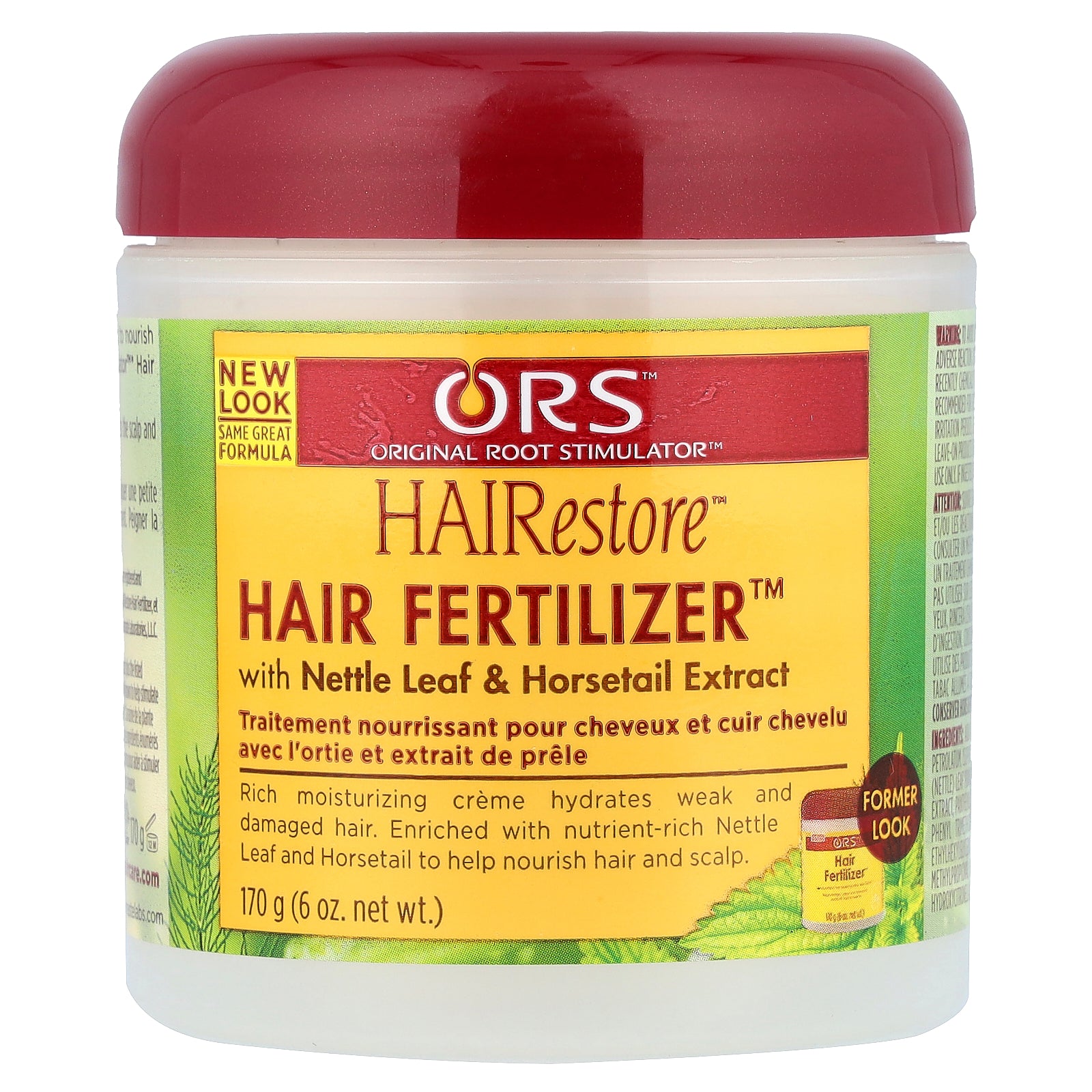ORS, HAIRestore™, Hair Fertilizer™ with Nettle Leaf & Horsetail Extract, 6 oz (170 g)