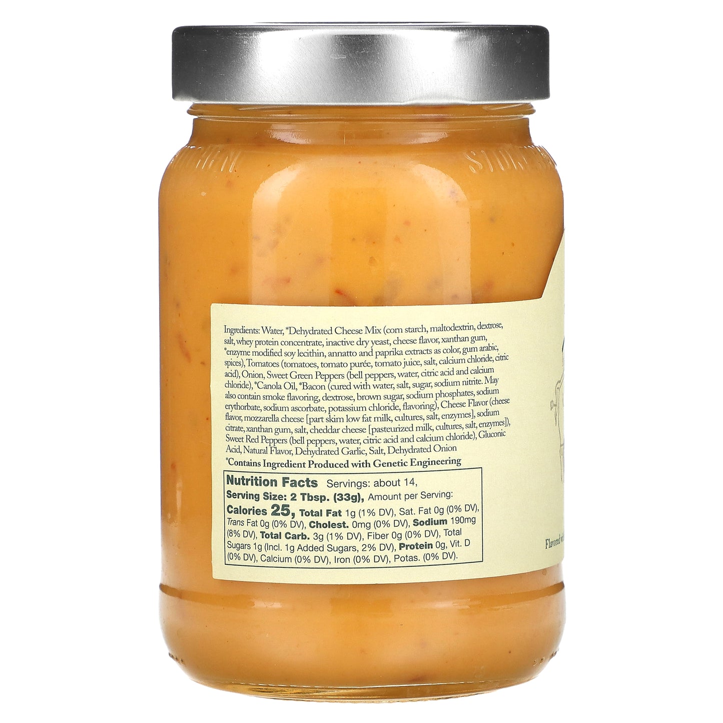 Stonewall Kitchen, Bacon Queso, 16 oz (454 g)