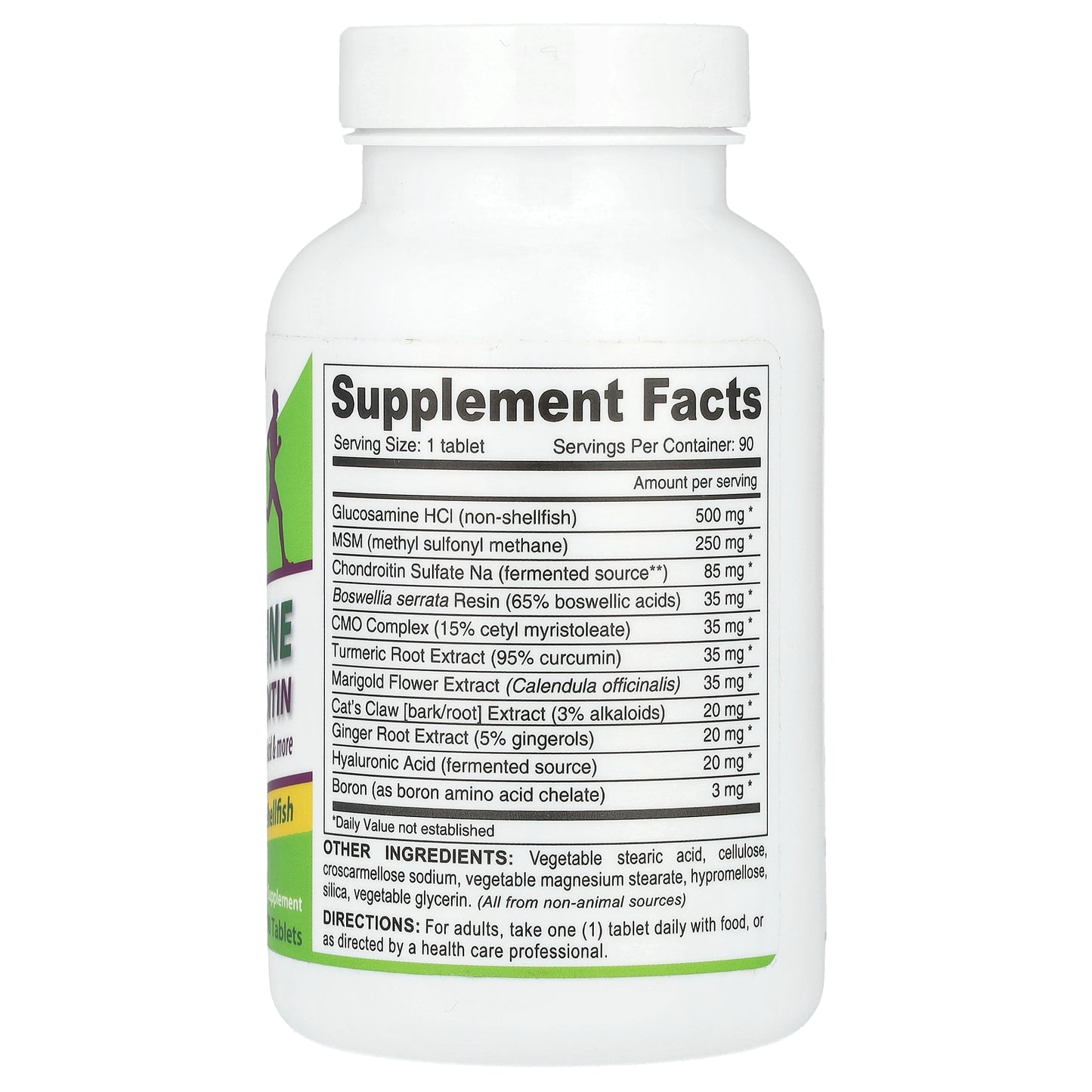 Deva, Vegan Glucosamine MSM & Chondroitin, 90 Tablets