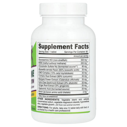 Deva, Vegan Glucosamine MSM & Chondroitin, 90 Tablets