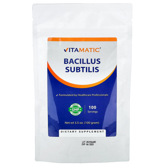 Vitamatic, Bacillus Subtilis, 3.5 oz (100 g)