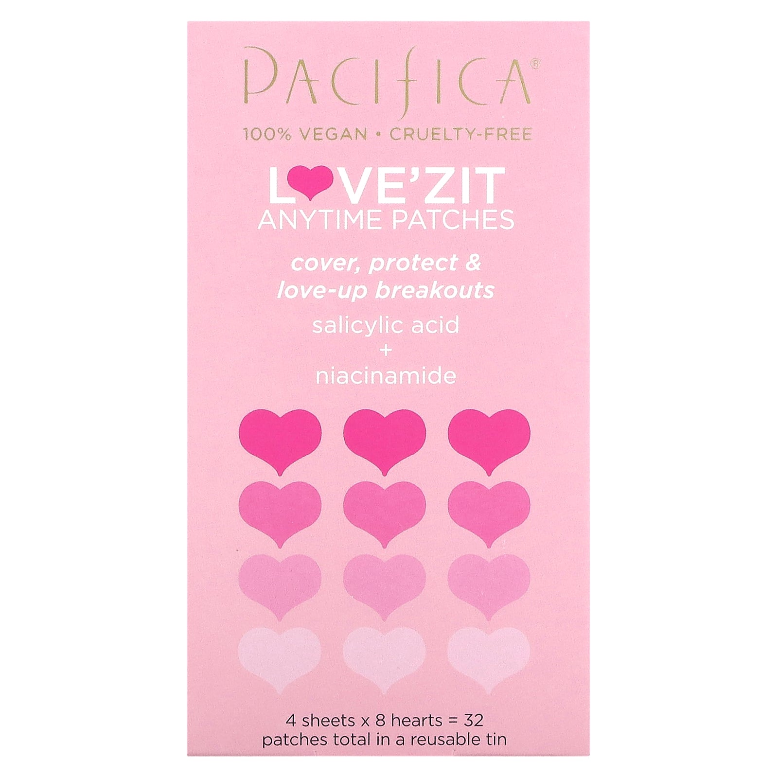 Pacifica, Love'Zit Anytime Patches, 32 Patches