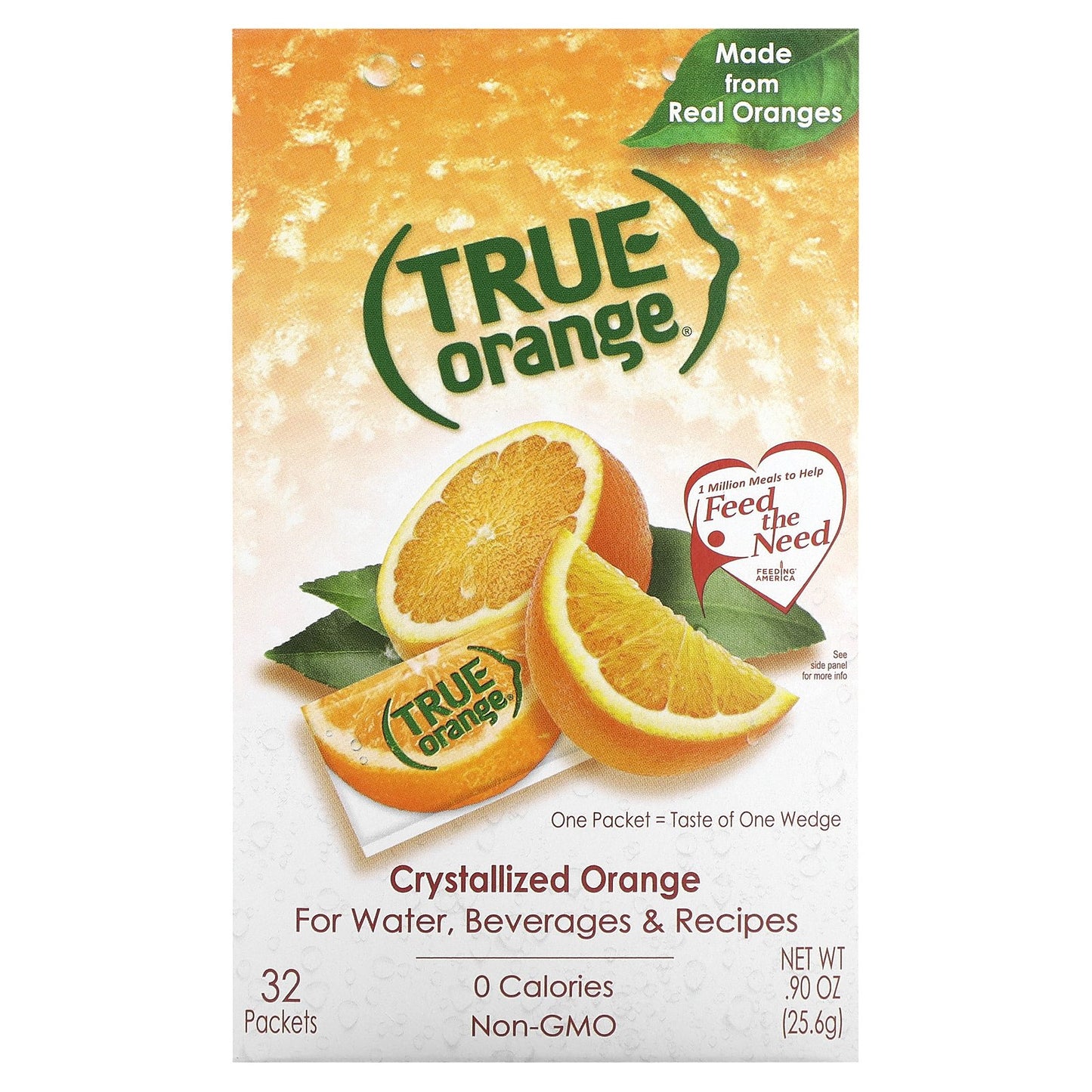 True Citrus, True Orange, Crystallized Orange, 0.90 oz (25.6 g)