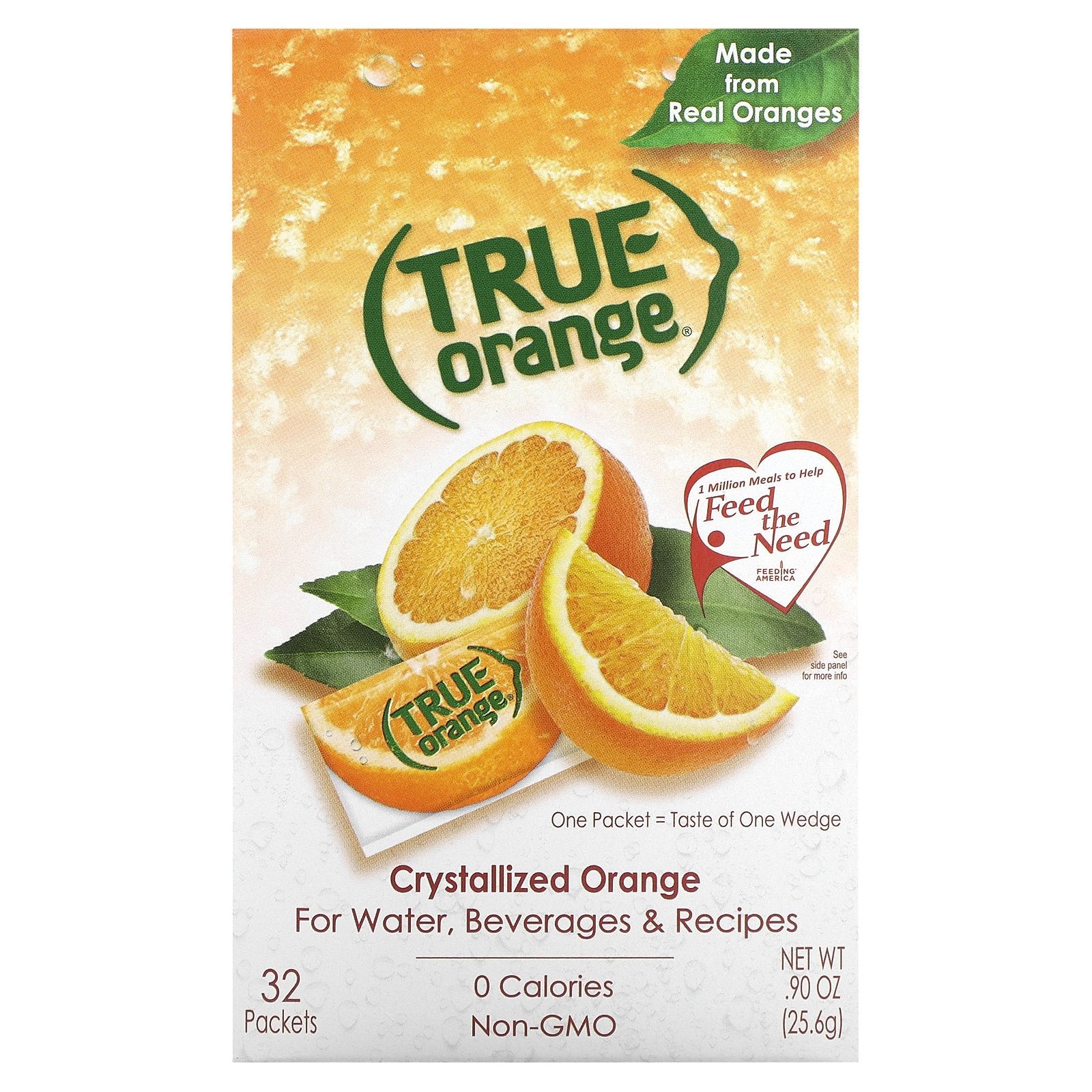 True Citrus, True Orange, Crystallized Orange, 0.90 oz (25.6 g)