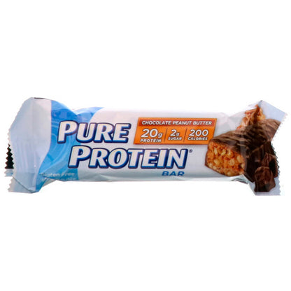 Pure Protein, Chocolate Peanut Butter Bar, 6 Bars, 1.76 oz (50 g) Each