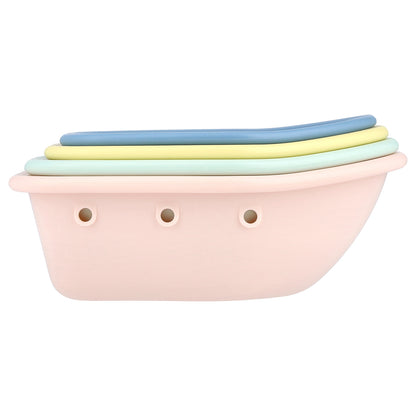 Green Sprouts, Sprout Ware® Floating Boats, 6+ Months, Multicolor, 4 Boats