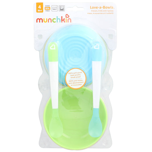 Munchkin, Love-a-Bowls™, 4 Months+, 10 Piece Set