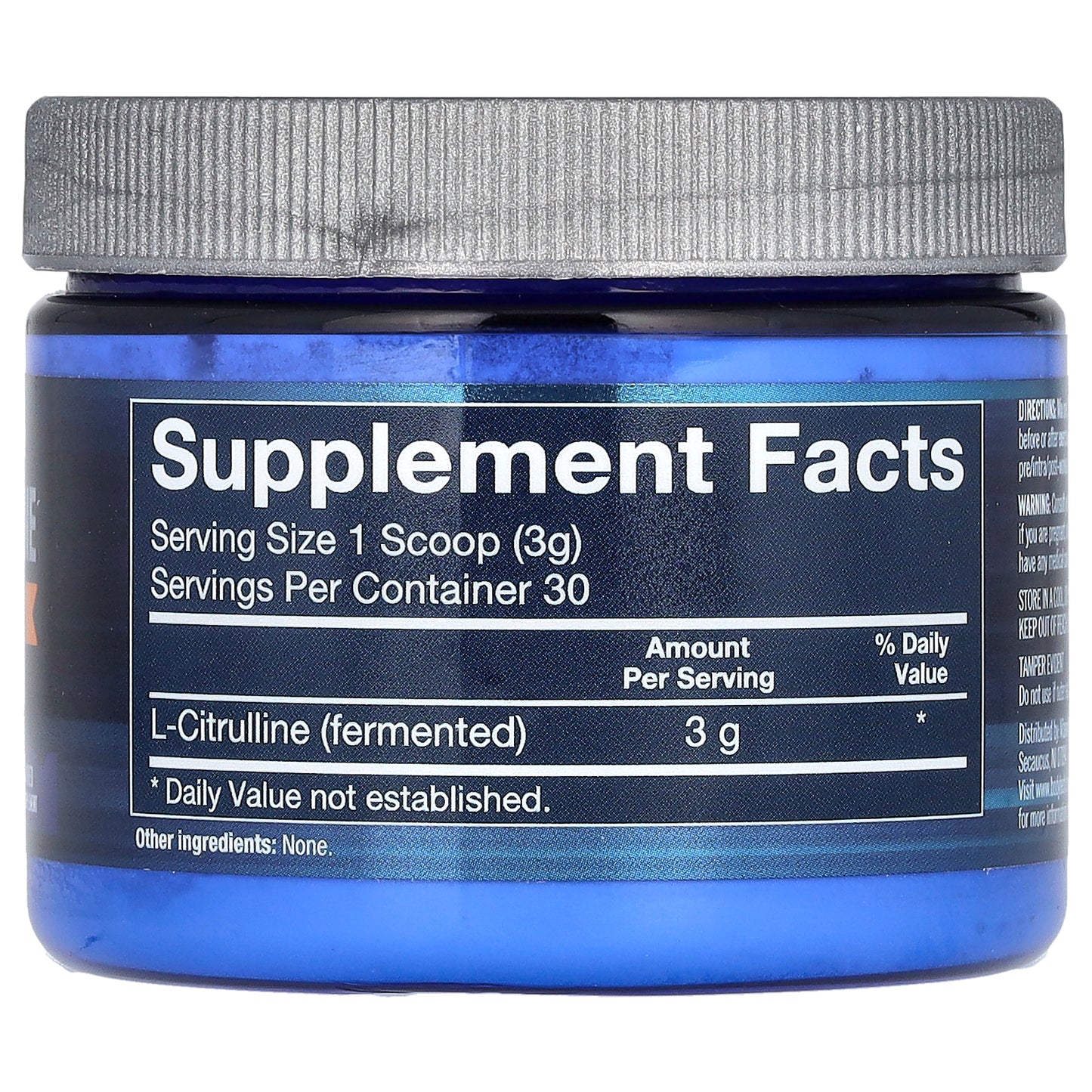 BodyTech, L-Citrulline, Fermented, Unflavored, 3.17 oz (90 g)