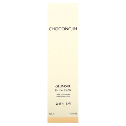 Missha, Chogongjin, Geumsul Jin Emulsion, 4.05 fl oz (120 ml)