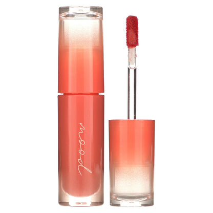 Peripera, Ink Mood Glowy Tint, 02 Coral Influencer, 0.14 oz (4 g)