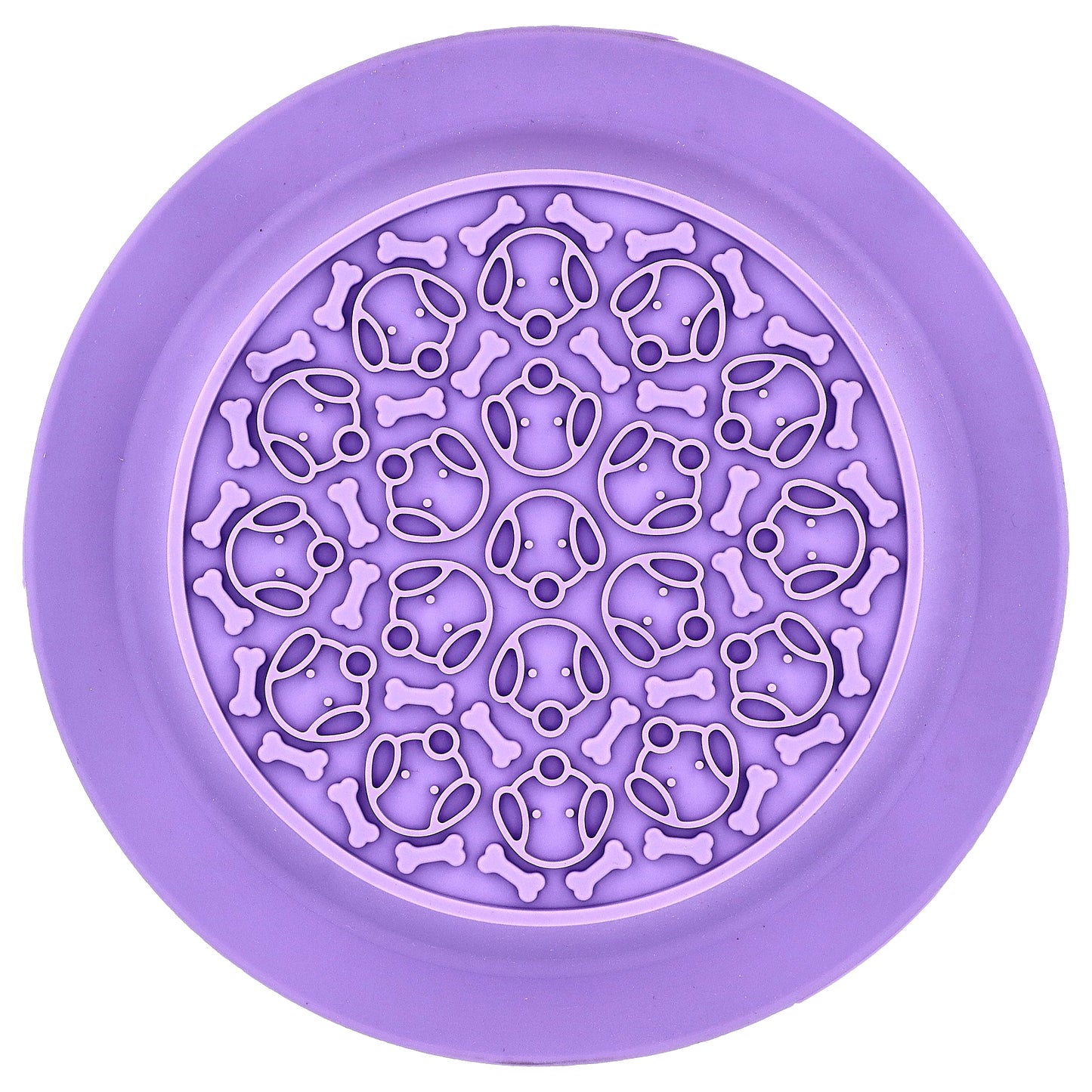 Spunky Pup, The Slow Feeder + Lick Pad Duo, Dog & Cat, 1 Pad