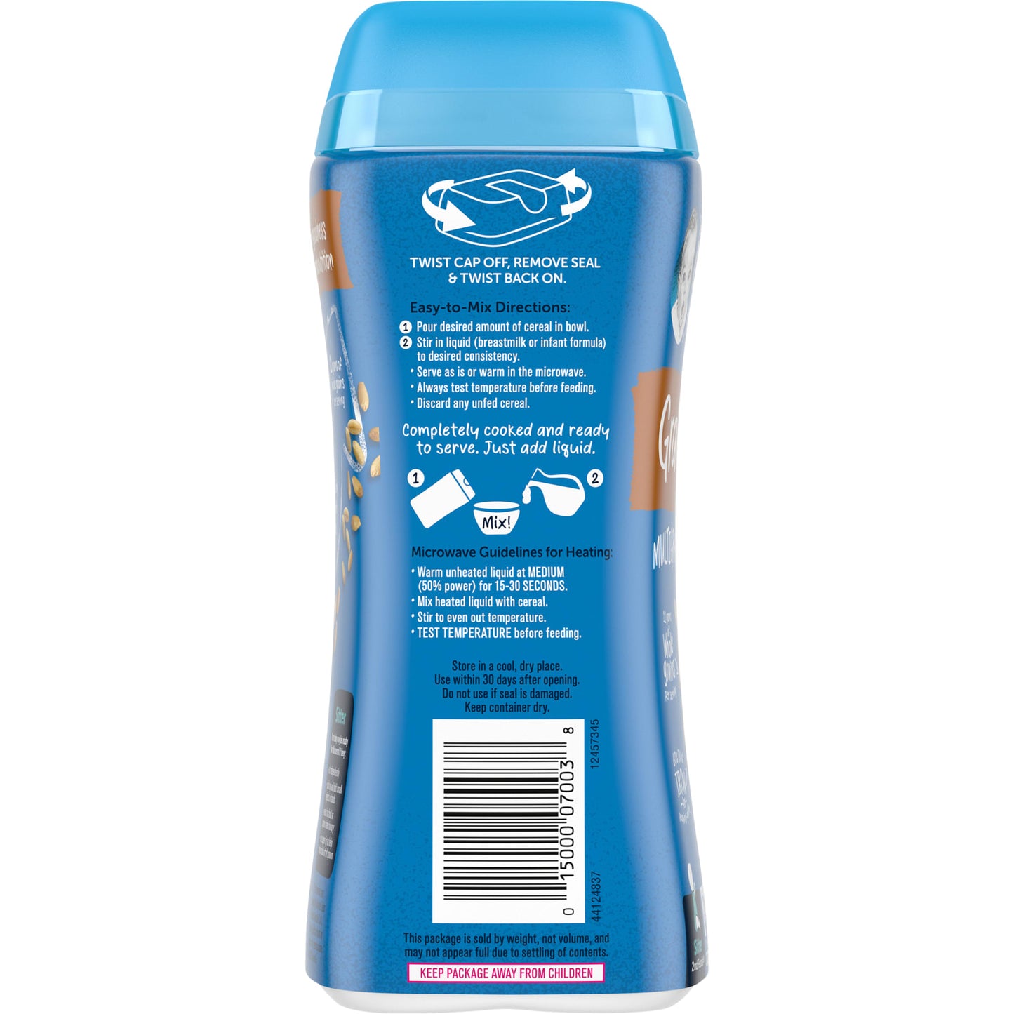 Gerber, Multigrain Cereal,, 2nd Foods®, 8 oz (227 g)