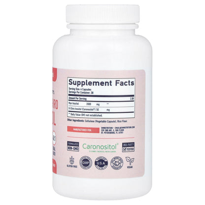 SMNutrition, Myo & D-Chiro Inositol, 120 Capsules