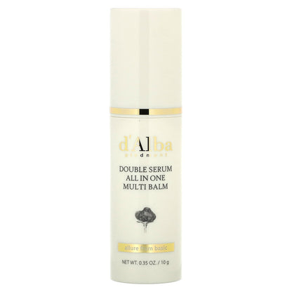 d'Alba, Double Serum All in One Multi Balm, 0.35 oz (10 g)