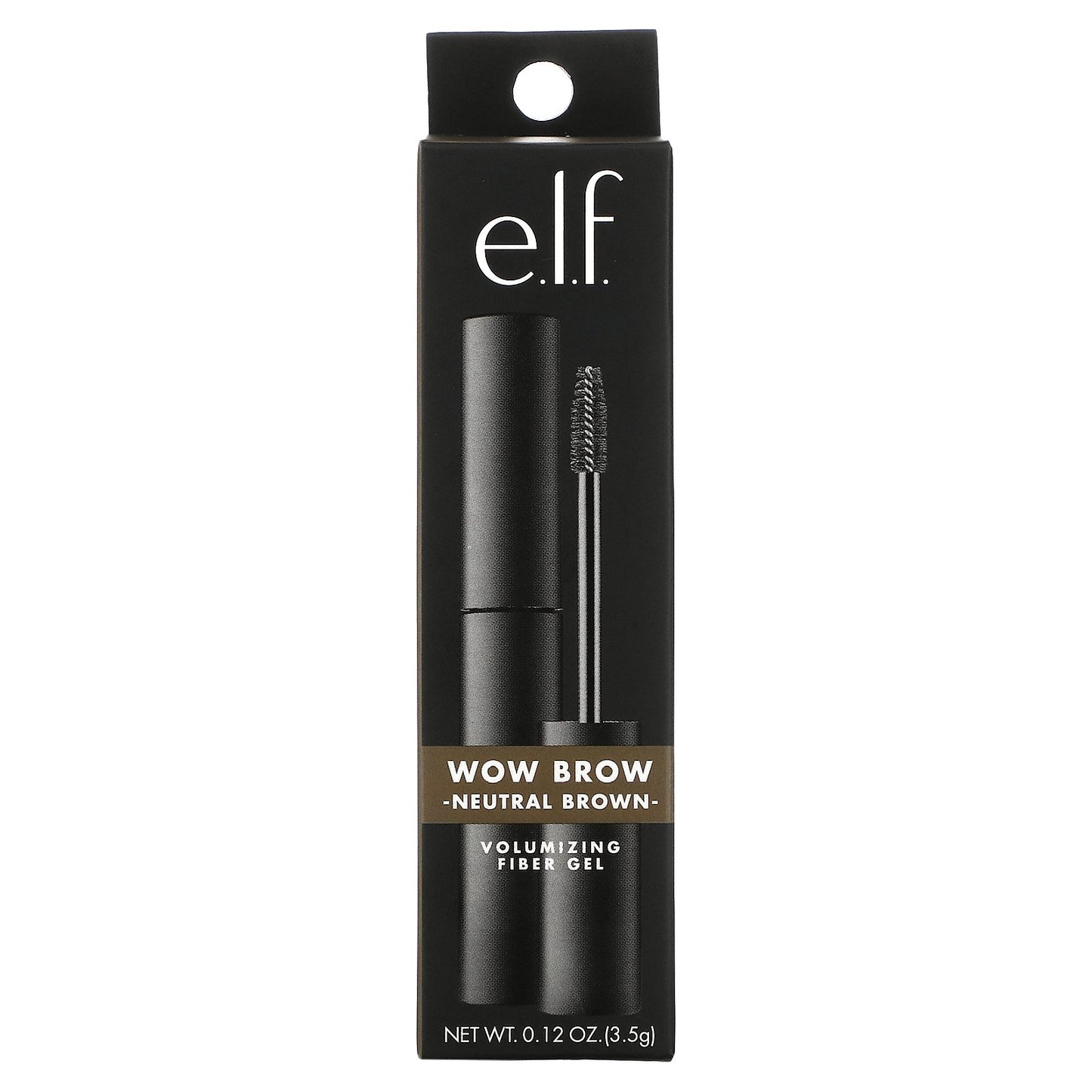 E.L.F., Wow Brow Gel, Neutral Brown, 0.12 oz (3.5 g)