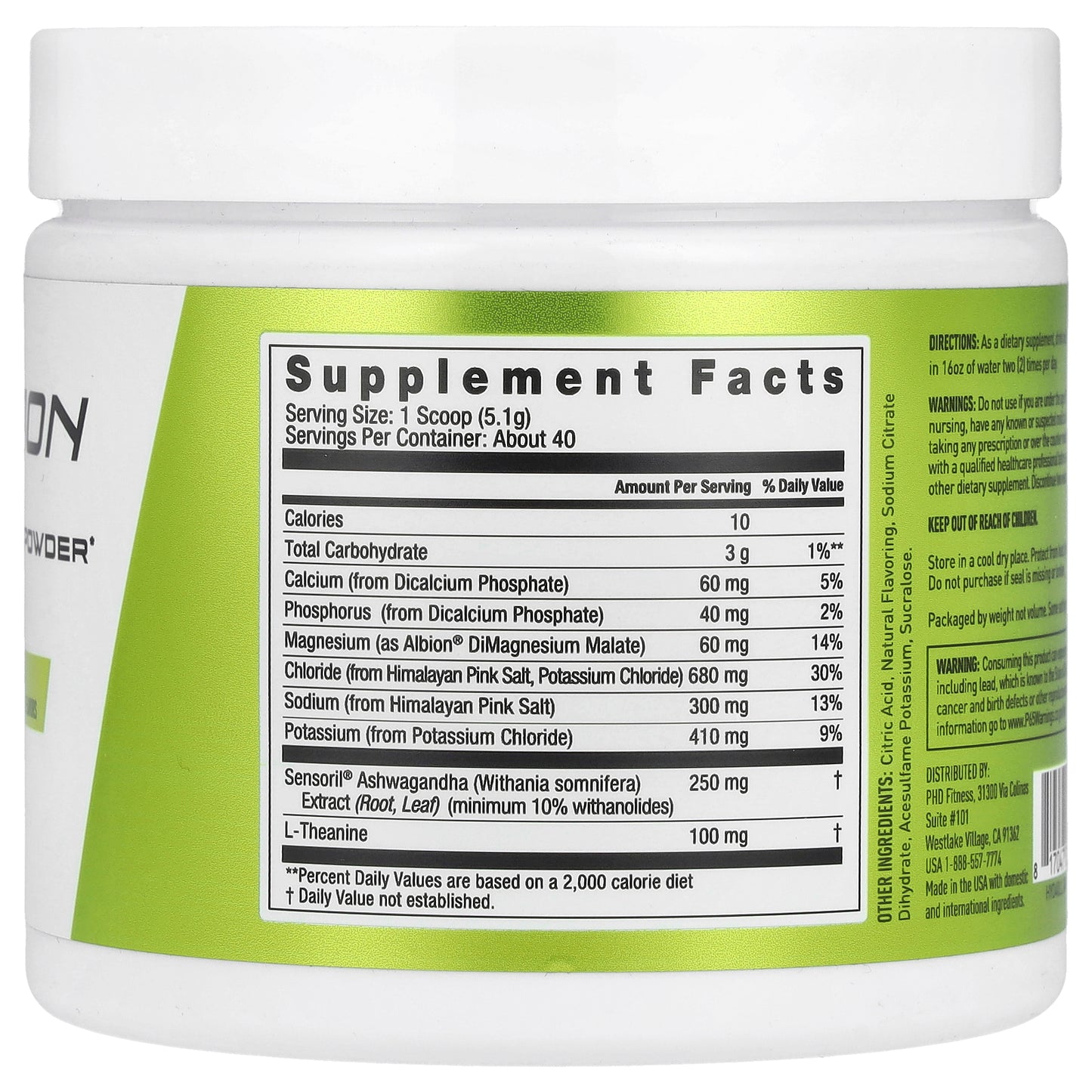 JYM Supplement Science, Hydration, Electrolyte Powder, Lemon Lime, 7.2 oz (204 g)