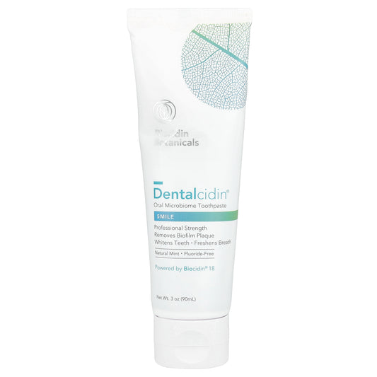 Biocidin Botanicals, Dentalcidin®, Oral Microbiome Toothpaste, Natural Mint, 3 oz (90 ml)