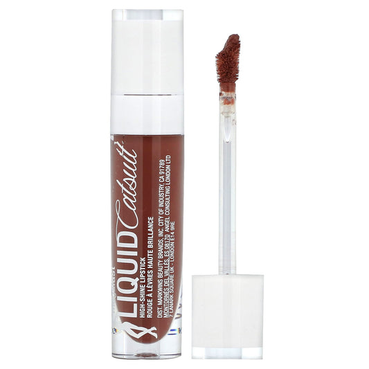 wet n wild, MegaLast, Liquid Catsuit, High-Shine Lipstick, 945B Cedar Later, 0.2 oz (5.7 g)