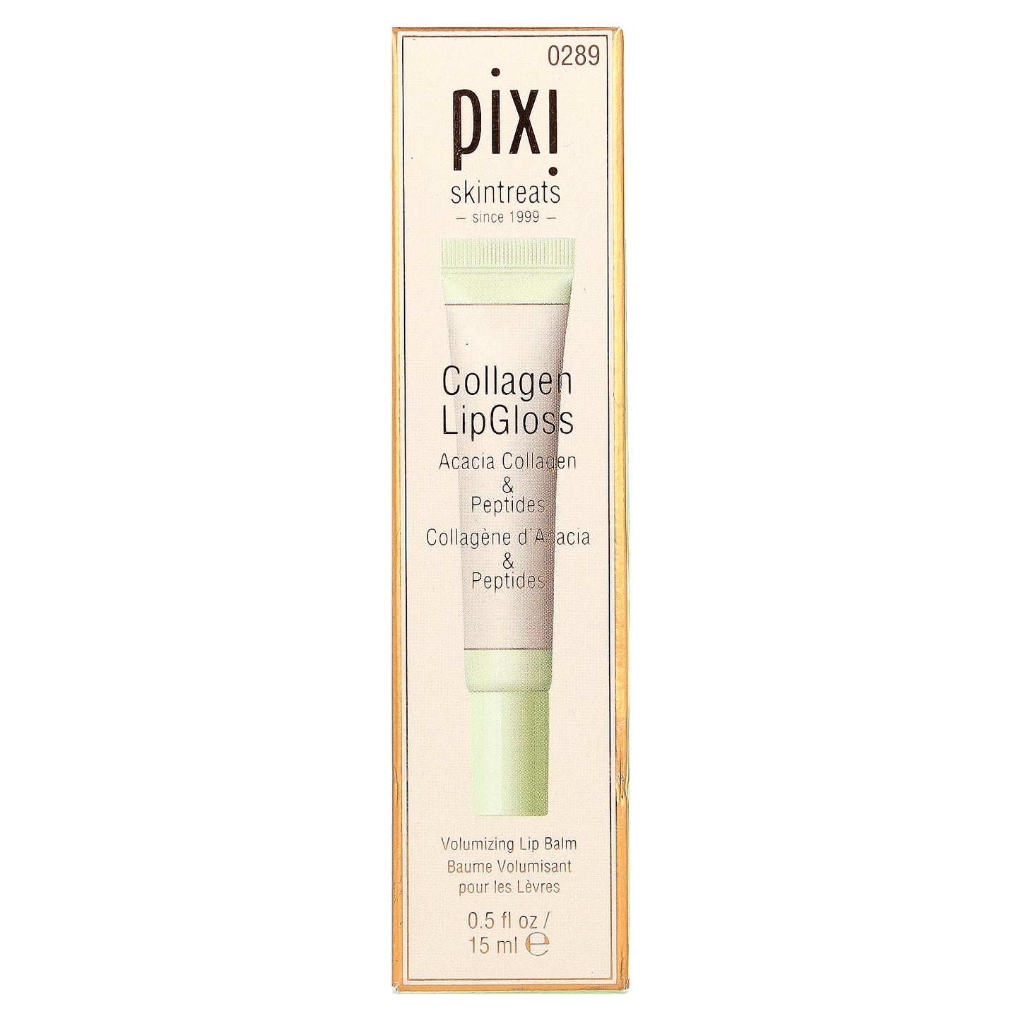 Pixi Beauty, Skintreats, Collagen LipGloss, 0289, 0.5 fl oz (15 ml)