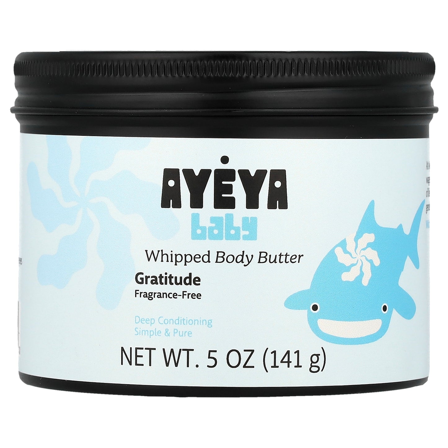 Ayeya, Baby, Whipped Body Butter, Fragrance-Free, 5 oz (141 g)