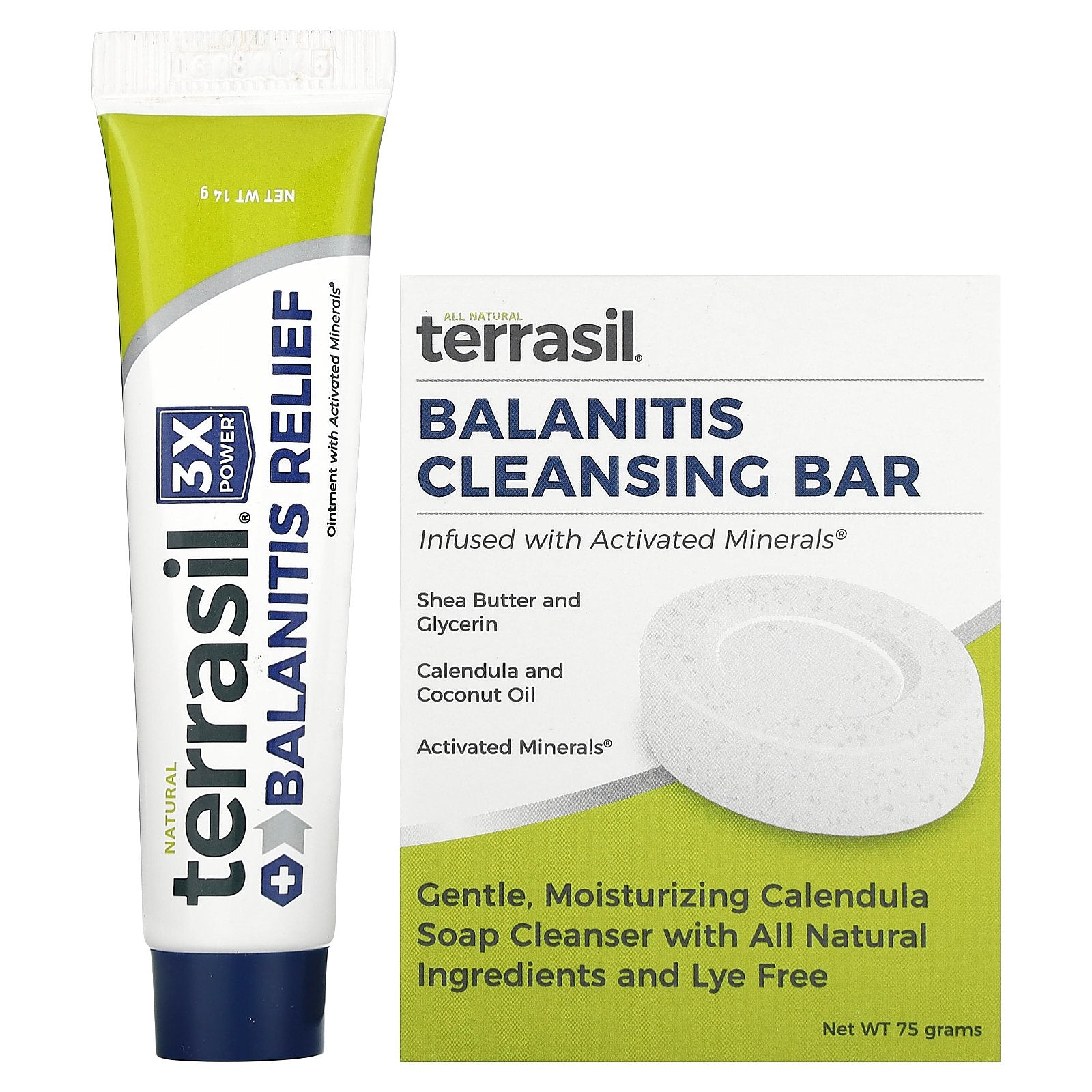 Terrasil, Serious Balanitis Relief 2 Product System, 2 Piece Kit