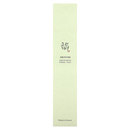 Beauty of Joseon, Light On Serum, Centella + Vita C, 1.01 fl oz (30 ml)