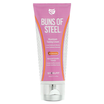 SteelFit, Buns Of Steel, Maximum Toning Cream, 3.4 fl oz (100 ml)