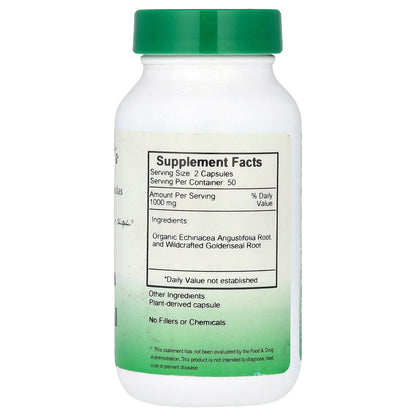 Christopher's Original Formulas, Echinacea & Goldenseal, 100 Vegetarian Caps