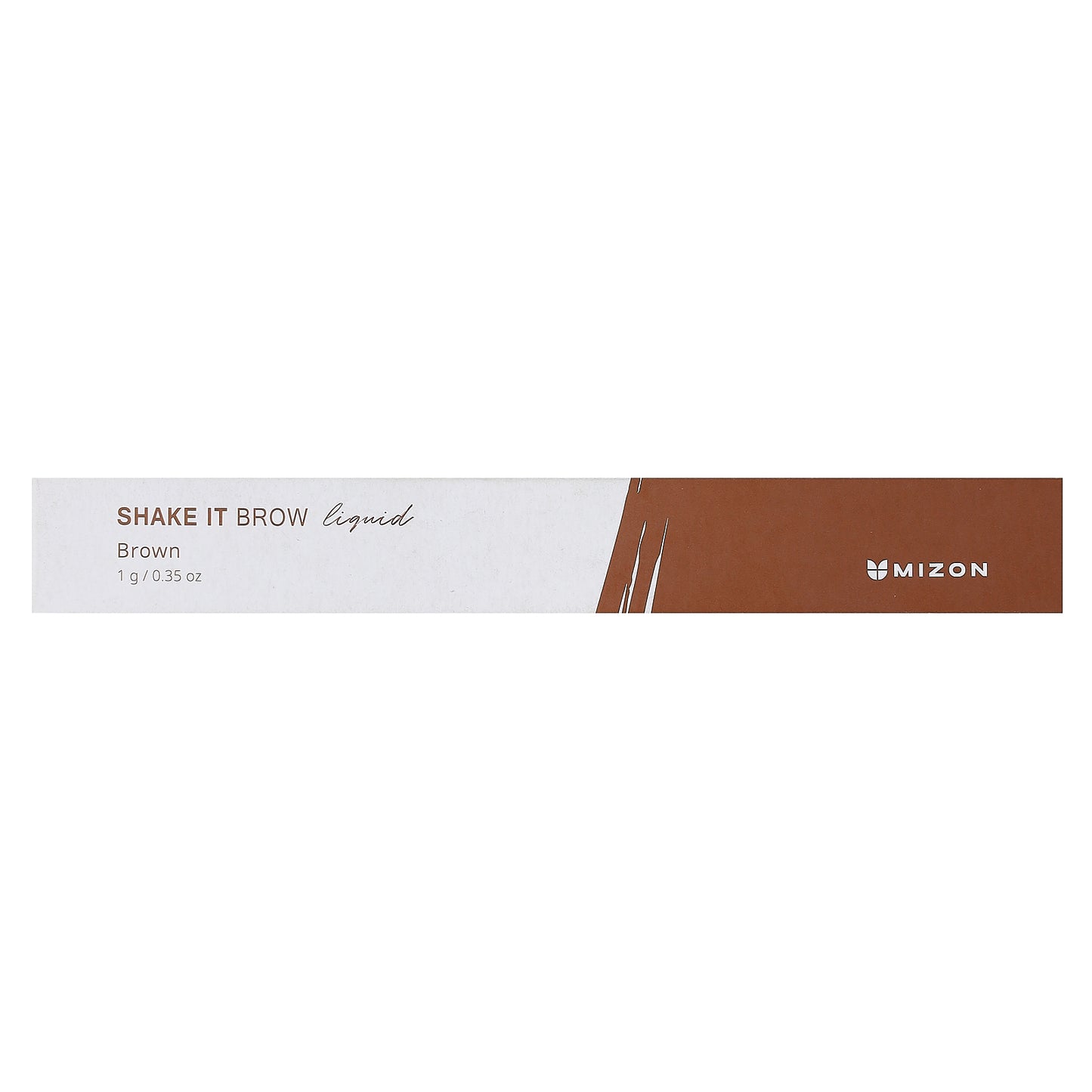 Mizon, Shake It Brow, Liquid, Brown, 0.35 oz (1 g)