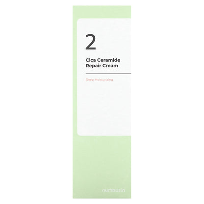 Numbuzin, No.2 Cica Ceramide Repair Cream, 2.02 fl oz (60 ml)