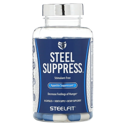 SteelFit, Steel Suppress, Appetite Suppressant, 90 Capsules