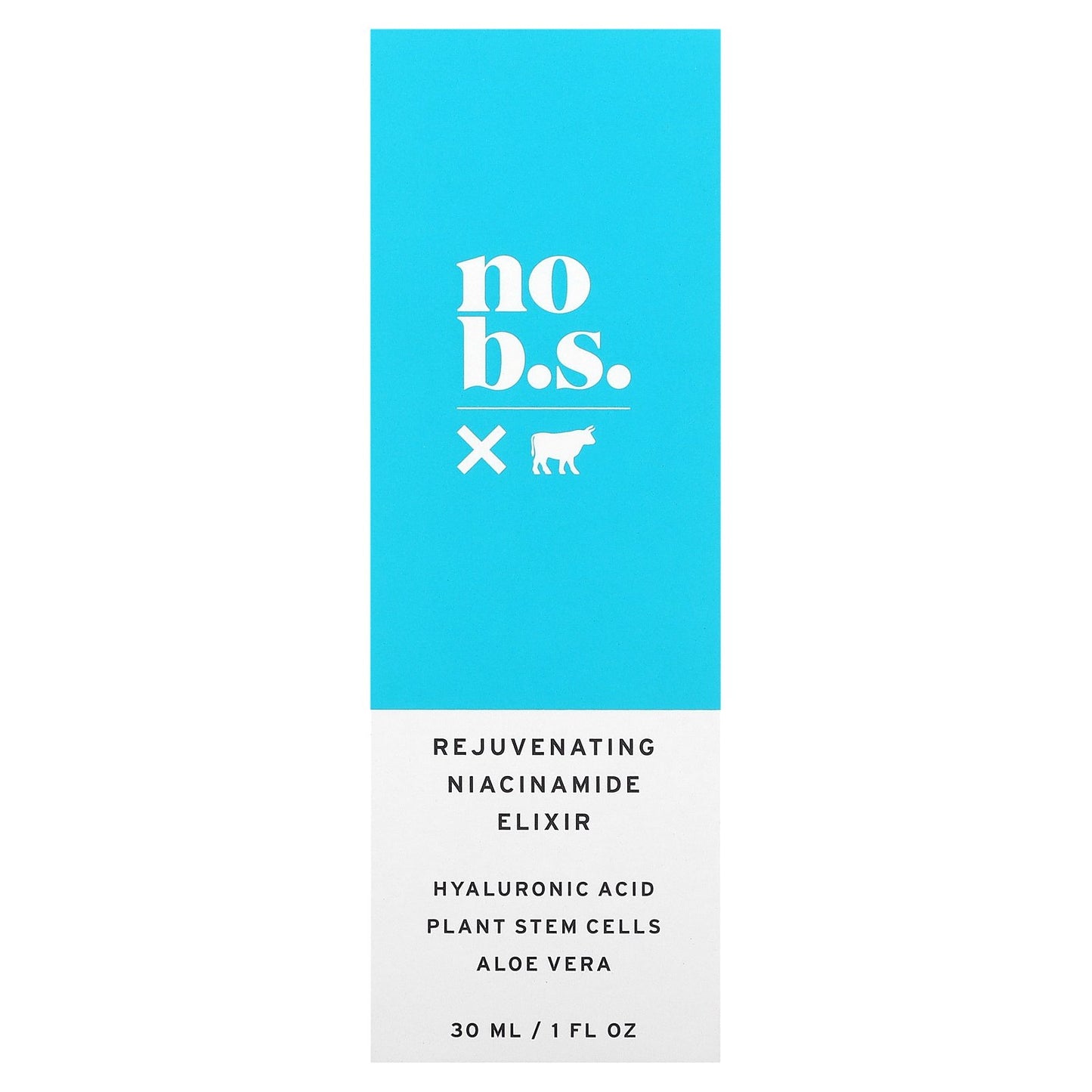 No BS Skincare, Rejuvenating Niacinamide Elixir, 1 fl oz (30 ml)