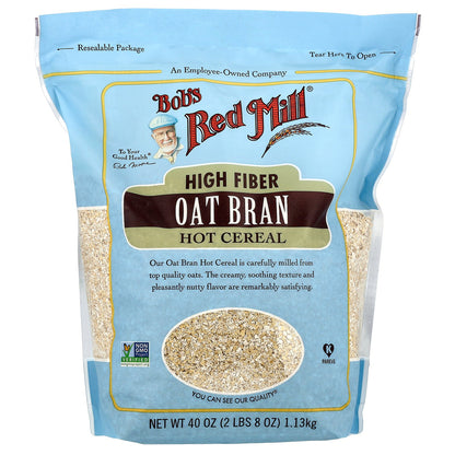 Bob's Red Mill, High Fiber Oat Bran Hot Cereal, 40 oz (1.13 kg)