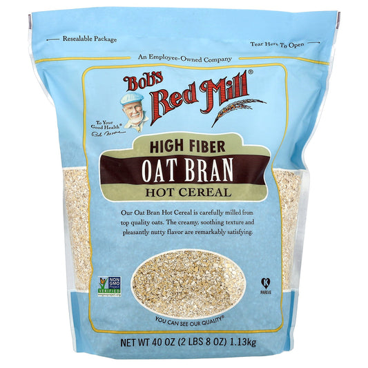 Bob's Red Mill, High Fiber Oat Bran Hot Cereal, 40 oz (1.13 kg)