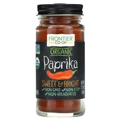 Frontier Co-op, Organic Paprika, 2.10 oz (59 g)