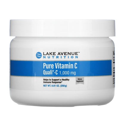 Lake Avenue Nutrition, Pure Vitamin C Quali-C Powder, 8.81 oz (250 g)
