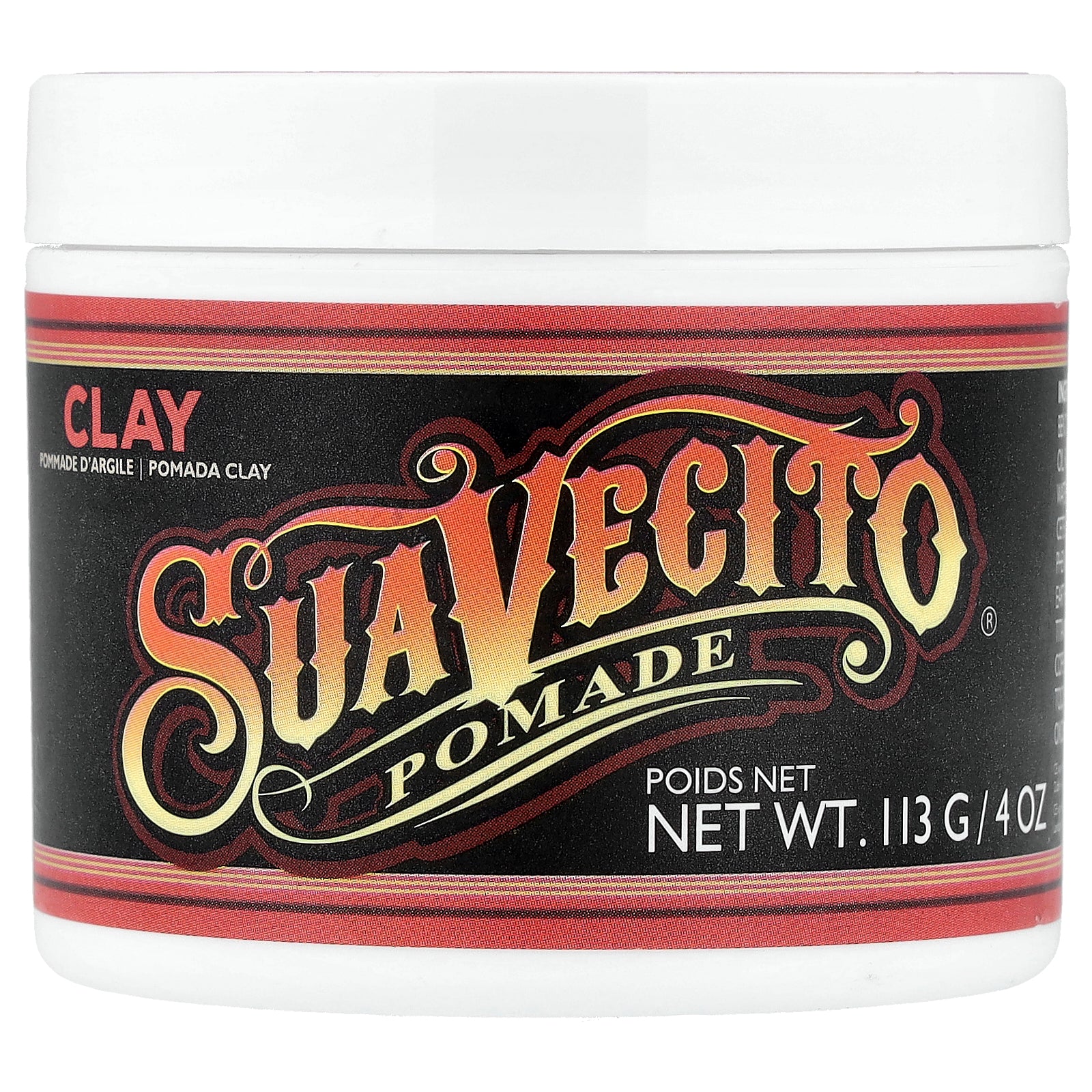 Suavecito, Pomade, Clay, 4 oz (113 g)
