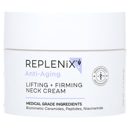 Replenix, Anti-Aging, Lifting + Firming Neck Cream, 1.7 oz (50 g)